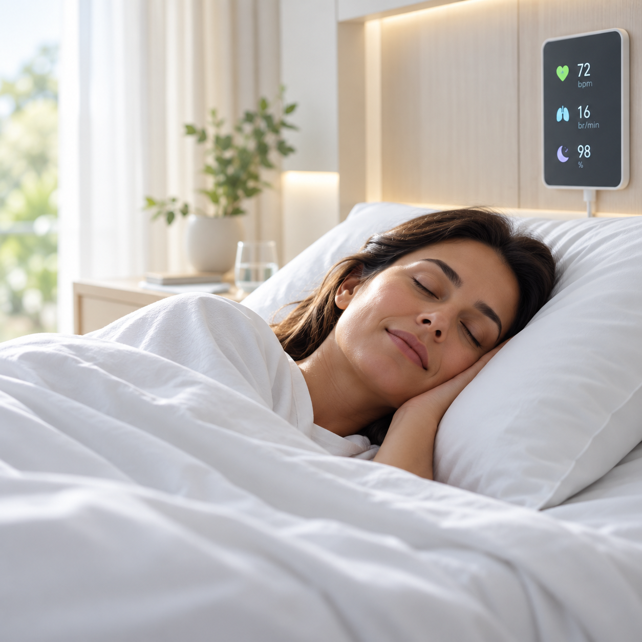 Sommeil paisible sous surveillance douce